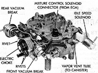 CK242 Carburetor Repair Kit for Rochester Quadrajet E4ME Carburetors