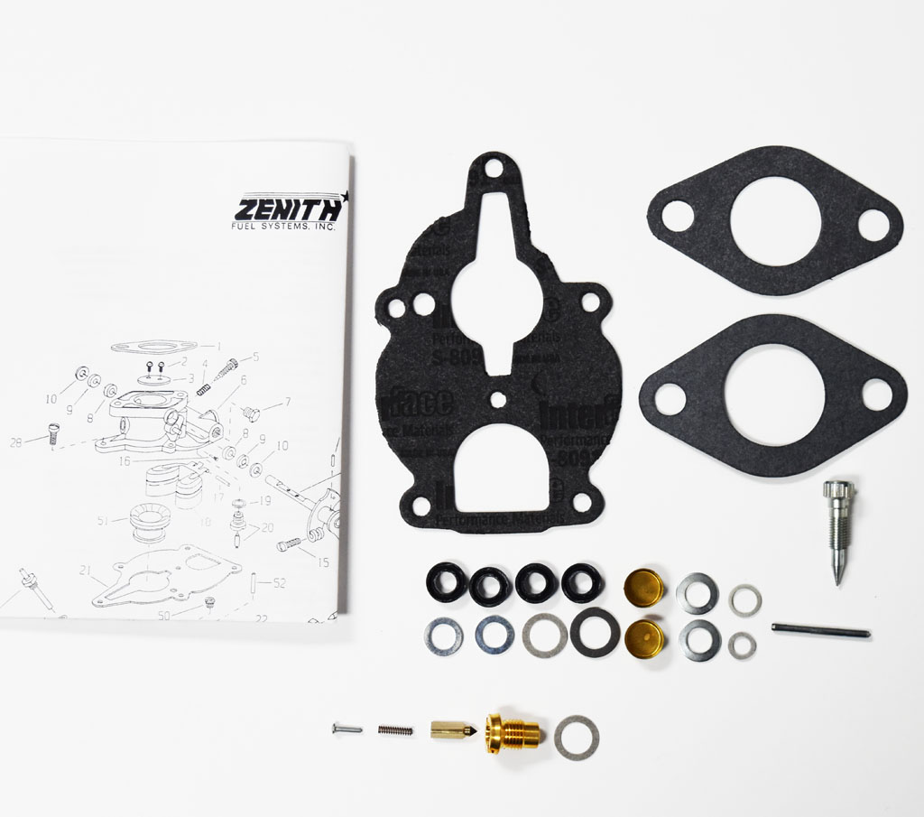 CK929 Carburetor Repair Kit for Zenith Model 68 Carburetors