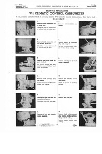 Carter W-1 choke pull off