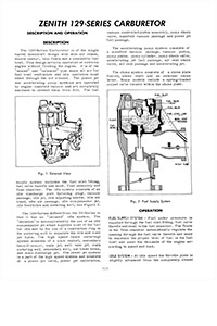 CM916 Zenith Model 129 Carburetor Manual